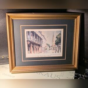 The Dock Street Theatre Framed Print By Emerson 8x10 Inches